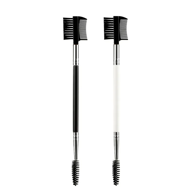 1/2/5 STK 3 hoved øjenbryn øjenvipper Shaper Dobbelt hoved børste Makeup Grooming Tool Kosmetik med 3 forskellige Spoolie børster