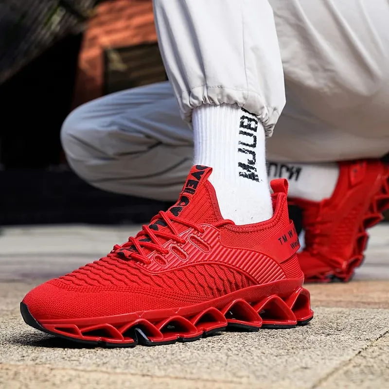 Luxury Men's Sneakers Casual Breathable Running Loafers Fashionable Trainer Race Tenis for Male Comfortable Shoes