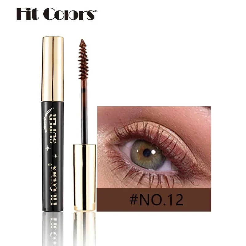 Colored Mascara Makeup 4D Silky Natural Long Eyelashes Mascara Waterproof Long-lasting Extension Thick Lasting Curling Mascara — image 26