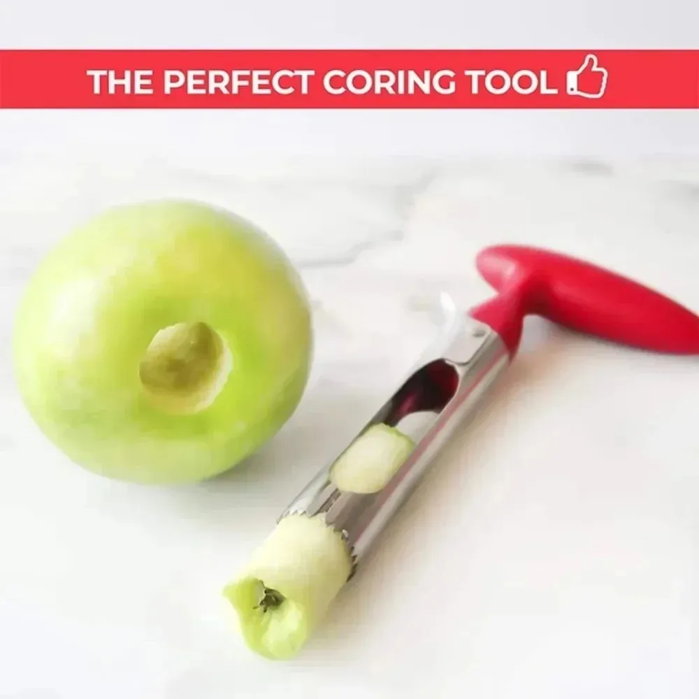 1pc High Quality Stainless Steel Kitchen Apple Core Tool Fruit Cutting Machine Sharp Easy To Use and Clean and Durable