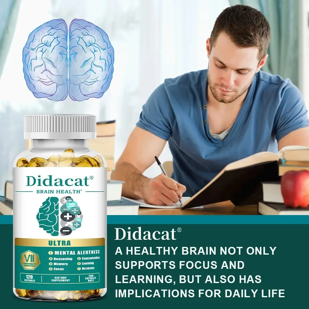 Phosphatidylserine Capsules - with Vitamins B6 and B12 Enhance Memory and Concentration Refresh The Mind Support Energy — image 5