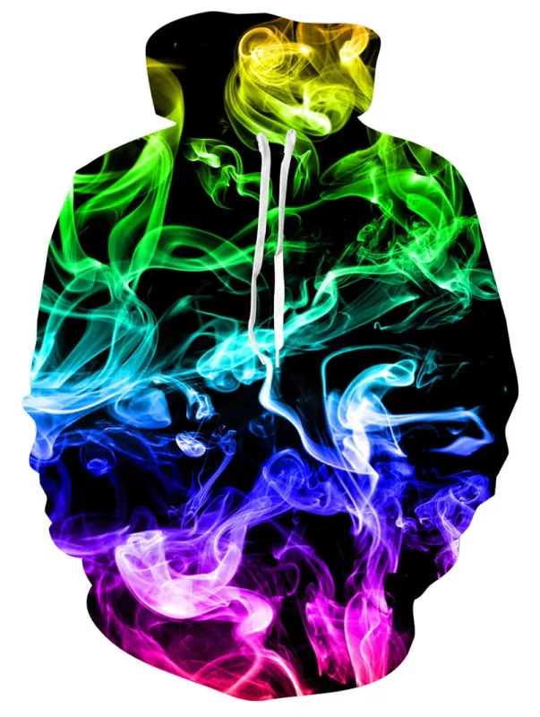 Sudaderas con capucha para hombre, estampado de gato Animal, patrón 3D, jersey con capucha de otoño, sudadera con bolsillo, ropa de calle holgada y cómoda — image 4