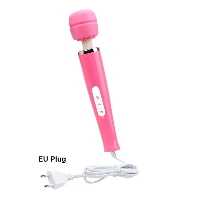 33cm Big Vibrators EU US Plug Magic Wand For Women Nipple Clitoris Stimulator Vaginal Anal Plug Dildo Female Masturbator Sex Toy — image 11