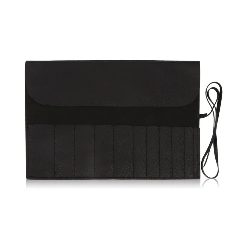 Roll Up Makeup Brush Holder Makeup Brush Organizer Travel Makeup Brushes Bag Cosmetic Bags Pouch For Women Eyebrow Brushes