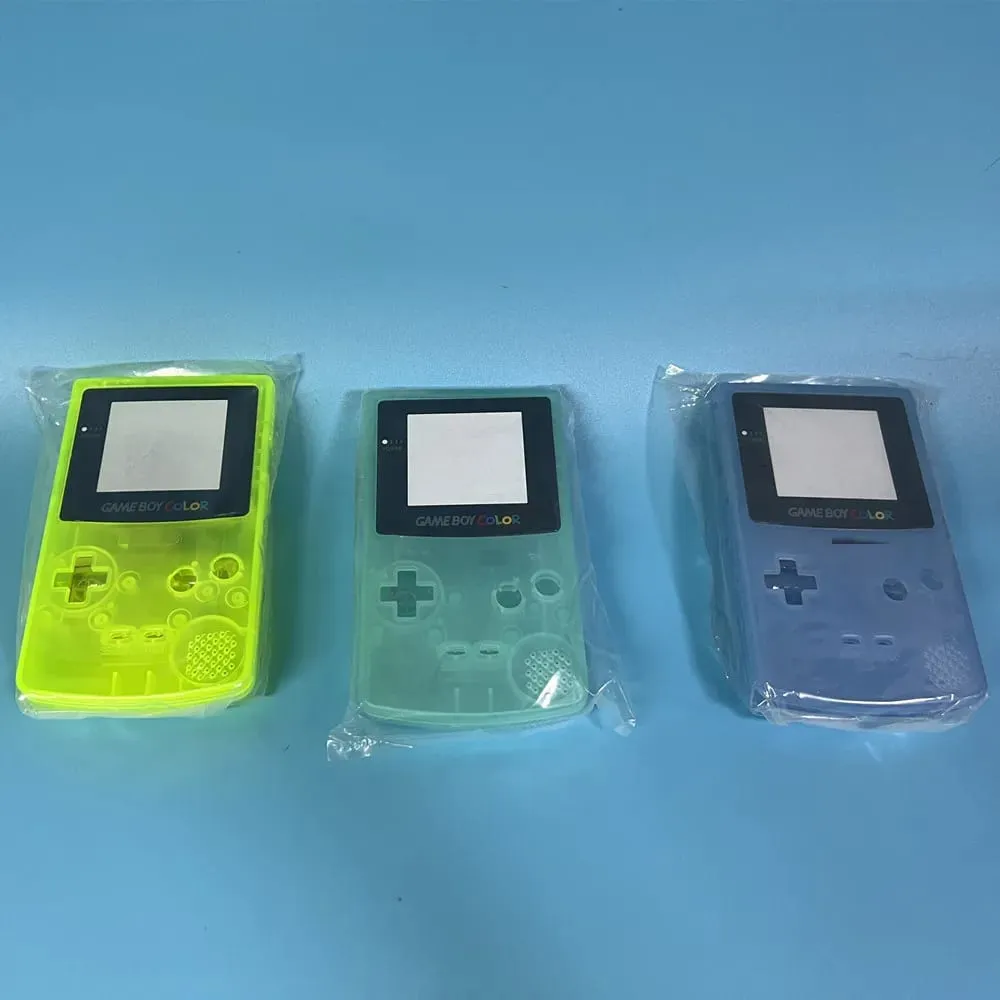 New Gameboy Color Shell Gbc Shells Limited Edition Replacement Shells Game Periphery Accessories Boy Birthday Gifts Luminous