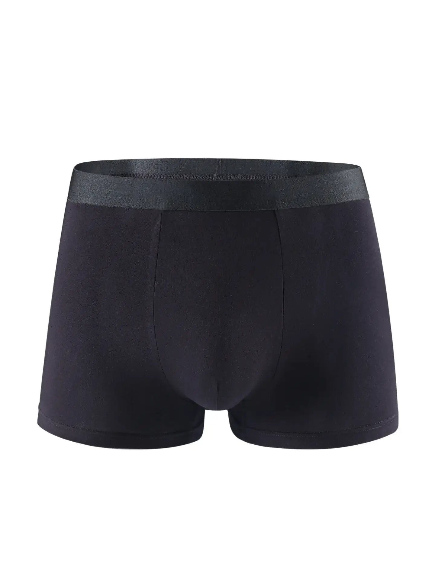 6 Pieces Bamboo Fiber Men's Underwear Solid Color Simple Men Boxer Shorts High Quality Fabric Knickers Soft Breathear Panties