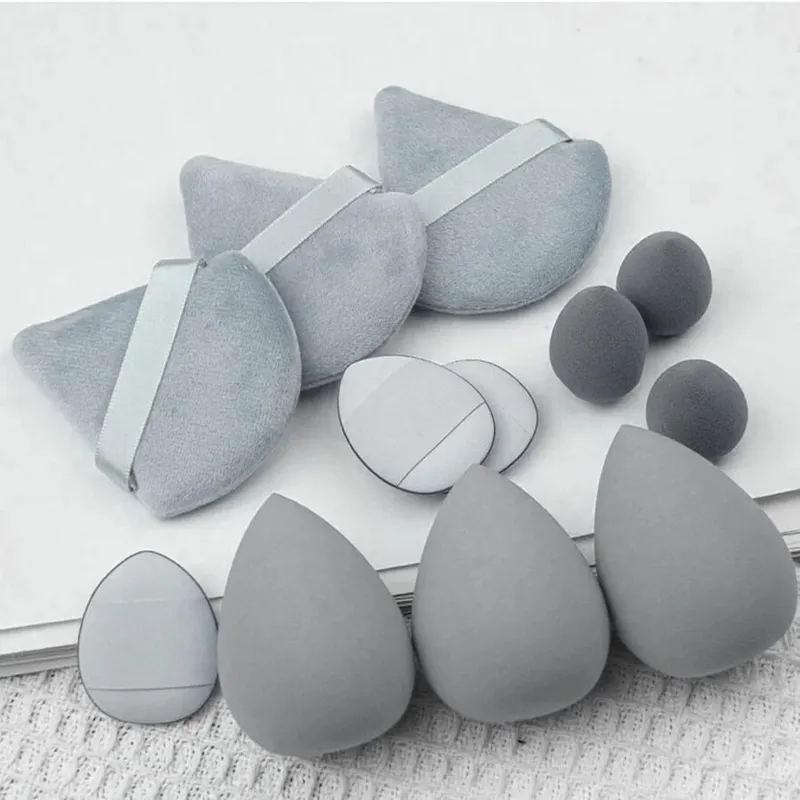12pcs Small medium and large combination set Makeup Puff Essential for beginners