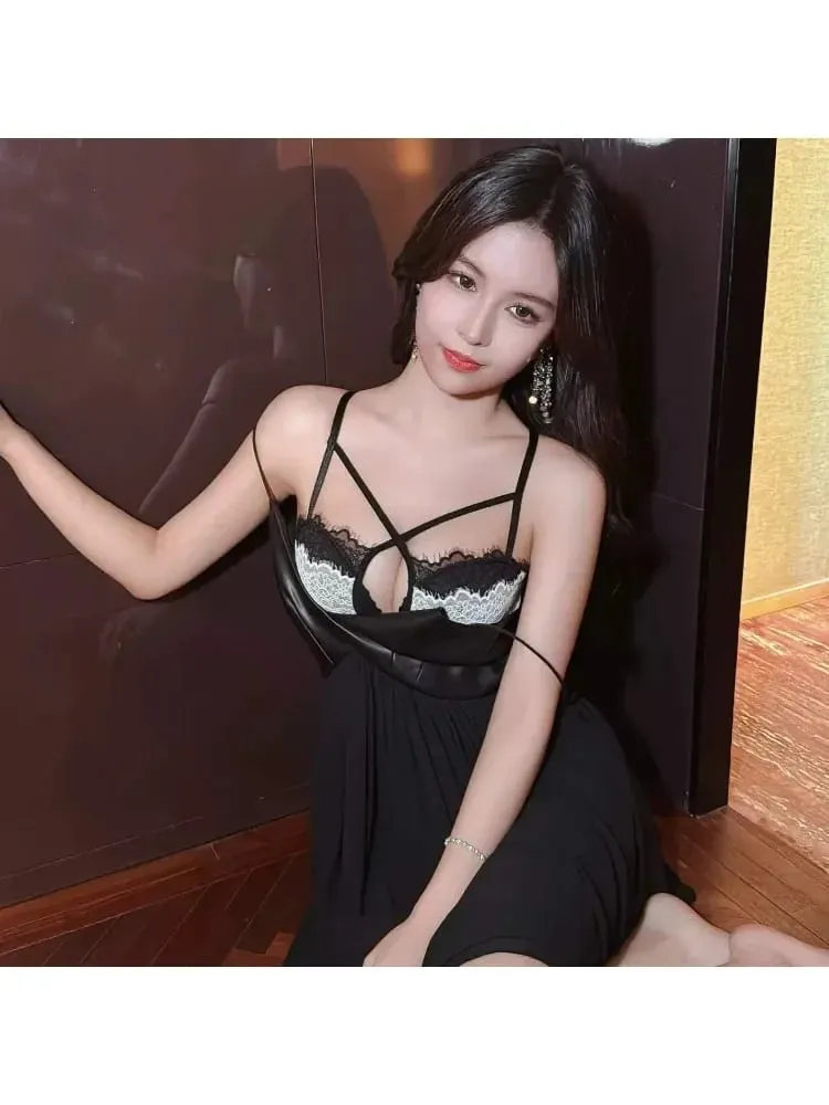 Push Up Bra for Small Bust - French Chic Lace Bralette Set Wireless Comfort Support Anti-Sag Underwear for Petite Women