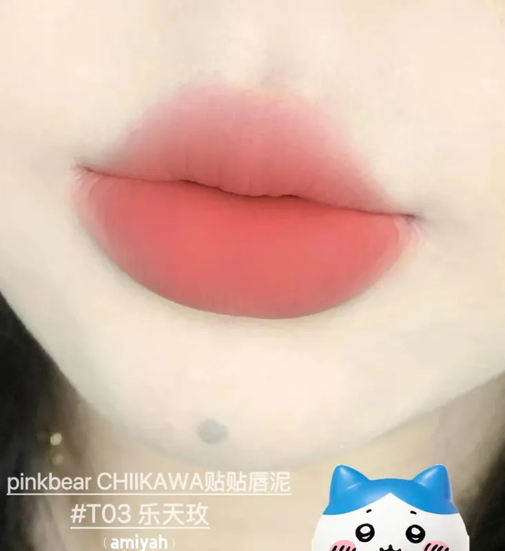 Pinkbear Single Blush Multi-purpose Cream Mirror Lip Gloss Matte Lip Cream Water Shimmer light Long Lasting Lips Makeup — image 17