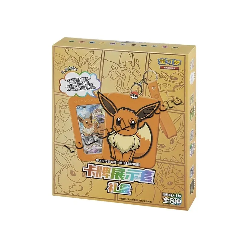 Original Pokemon Trading Cards Genuine PTCG Box Chinese Version Card Deck Display Combination Children Birthday Gifts