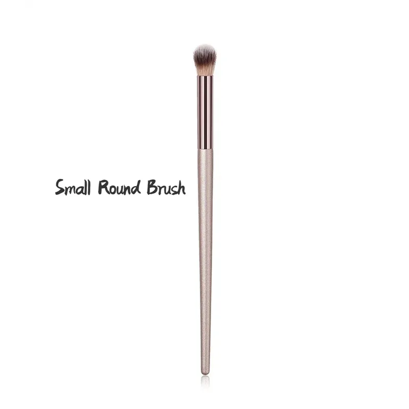 Champagne Colored Makeup Brushes Eye Shadow Eye Dark Circle Concealer Blending Cosmetic Brush Soft Brush for Women Makeup Tools