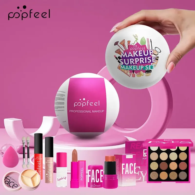 Spherical Packaging Makeup SetMaking It a Creative Gift Box Suitable Beginners Perfect for Birthdays And Holidays.