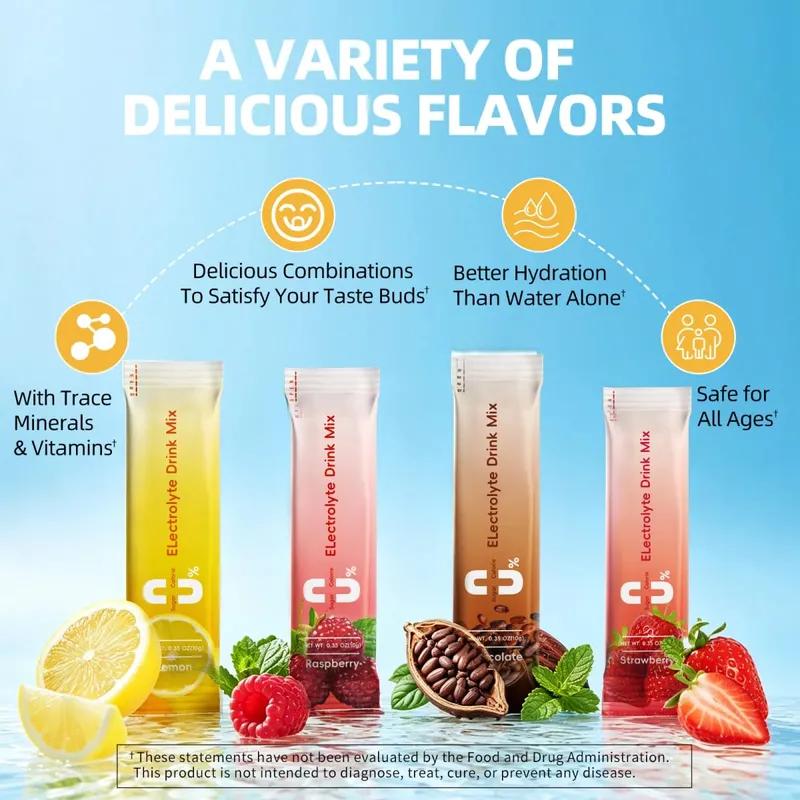 Four Flavors Mineral Electrolyte Supplement Quickly Replenishes Water Replenishes Energy and Restores Physical Strength — image 3