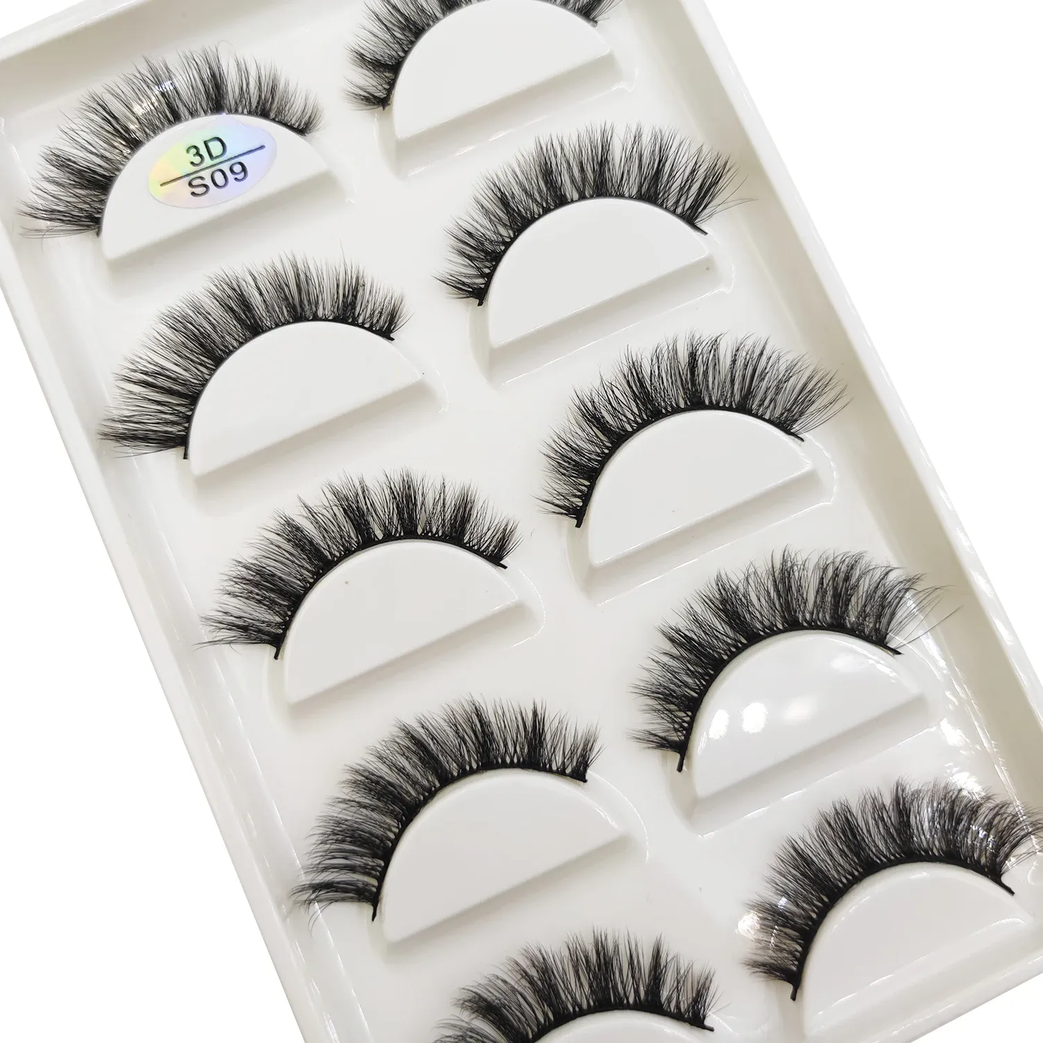 Natural 3D Mink False Eyelashes Soft Wispy Fluffy Eye Faux Lashes Make Up Eyelash Beauty Cat Cilios 5 Pairs 15 Styles