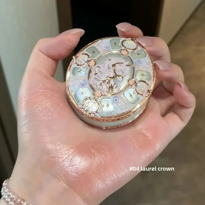 Flower Knows Unicorn Vintage Eyeshadow Palette Blush Highlighter Lipstick Cute Girly Cosmetics for Women