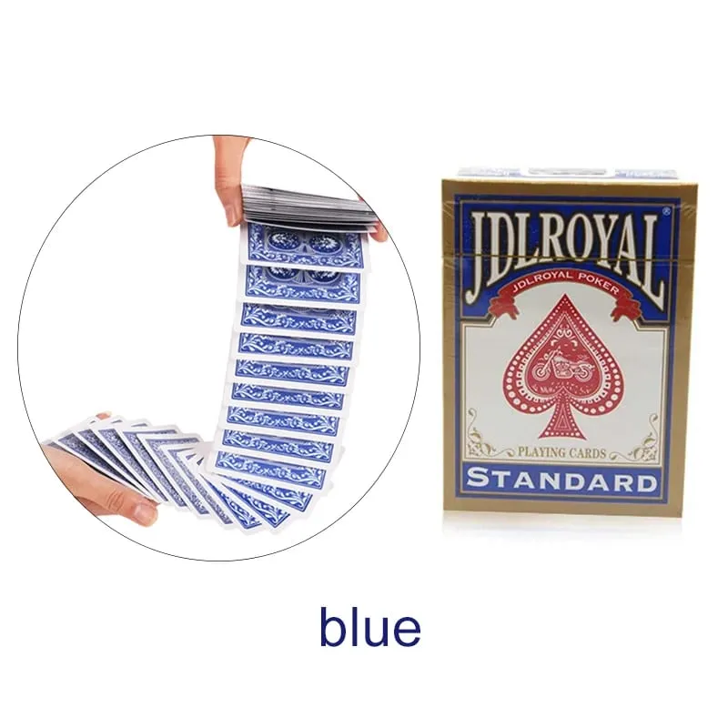 Magic Electric Deck Cards Prank Trick Prop Party Card Game Poker Acrobatics Waterfall Card Props Magic Performance Props TMZ