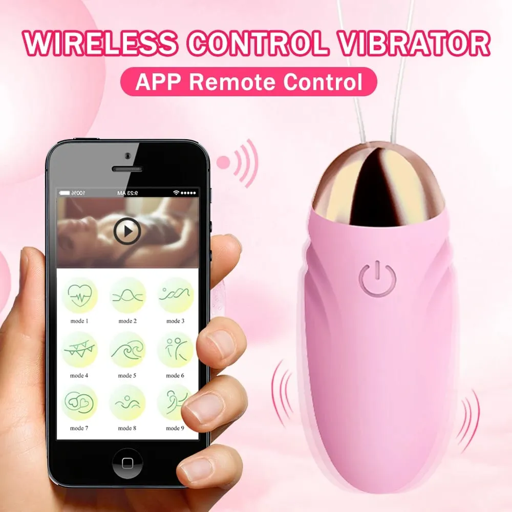Wireless APP Control Dildo Vibrator Vagina G Spot Anal Stimulator Vibrating Egg Female Panties Wearable Sex Toys For Adult Women