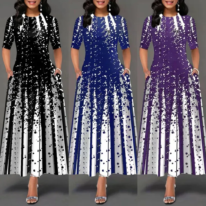 Women New Loose Boho Vintage Ruffles Befree Spring Elegant Party 5XL Dress Large Big Summer Party Maxi Dresses