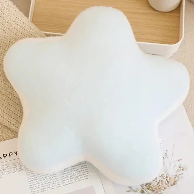 Rainbow Wish Star Moon Plush Pillow Colorful Crown Cloud Soft Toy Pillow Cushion Sofa Home Decoration Throw Pillows