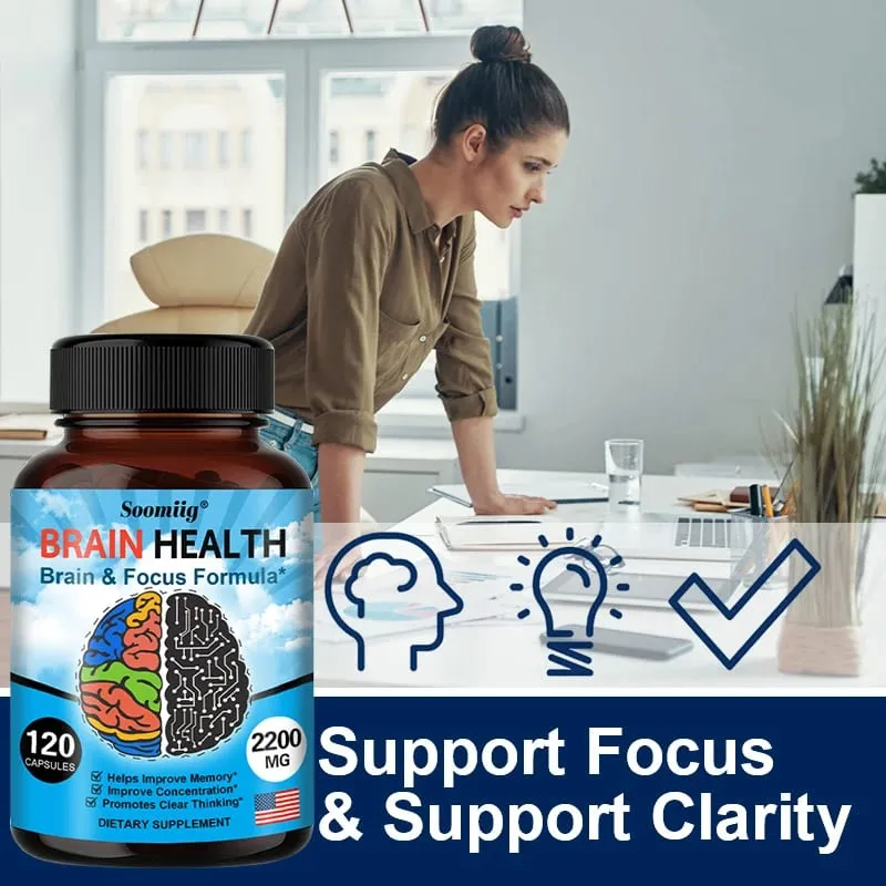Ginkgo Biloba Supplement - Memory and Learning Promotes Brain Health Improves Clarity Improves Concentration Supplement — image 5