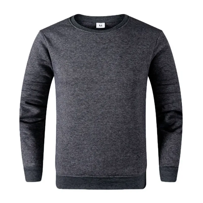 Men's Basic Pullovers Casual Sweatshirts for Men Women Solid Color Spring Autumn Hoodie Sports Long Sleeve Sweatshirt Techwear