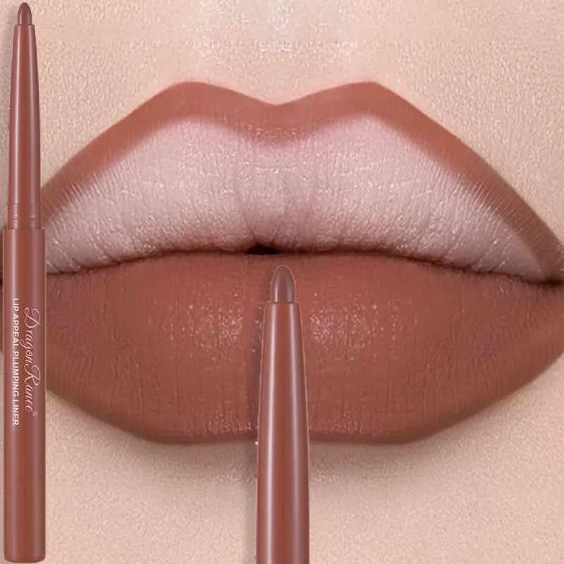 Multi Color Matte Lip Liner Crayon Velvet Waterproof Lip Pencil for Outline & Fill Lips Long Lasting Non Stick Lip Makeup