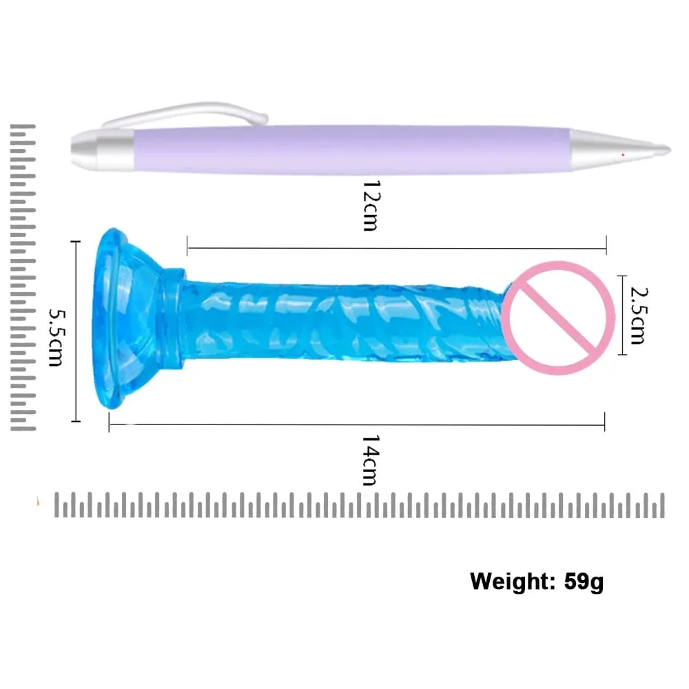 Silicone Dildo with Suction Cup Vagina Clitoris Stimulator Realistic Cock Sex Toys Female Masturbation Device Gay Anus Butt Plug