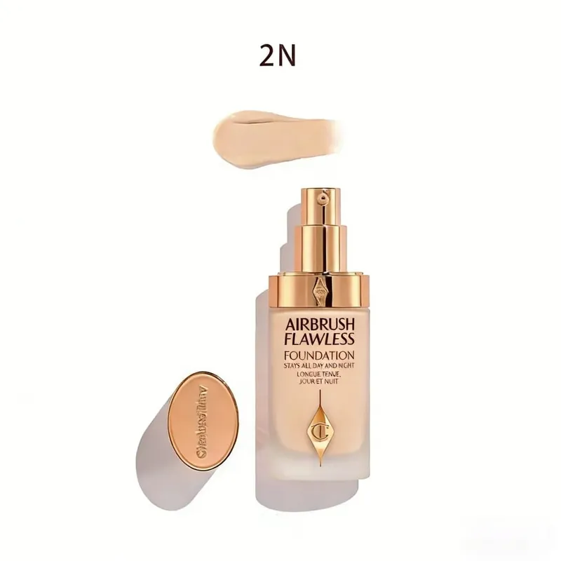 Charlotte Tilbury Liquid Foundation Cushion Foundation Setting Spray Pressed Powder Love 2 Color Powder Blusher Eyeshadow Rouge — image 9