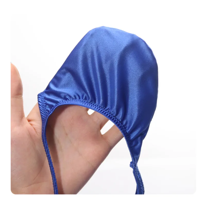 Men's Underwear Ice Silk Low Rise Sexy Bikini Briefs