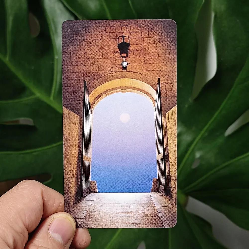 Divine Doors Oracle Deck A 40-card Deck 10.5*6cm Behind Every Door Lies Adventure Mystery and Inspiration