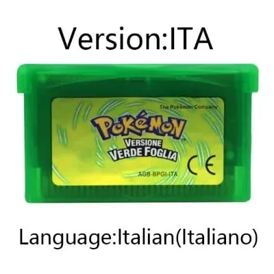 GBA Video Game Cartridge Console Card Pokemon Emerald Ruby FireRed LeafGreen Sapphire Multi-language for GBA/NDS — image 4