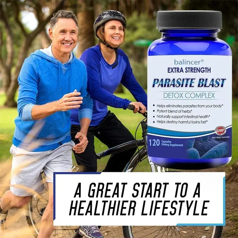 Parasite Detox Body Cleansing Complex with Cranberry Zinc & Garlic Support Cleansing Gut Health Improve Immunity Supplement