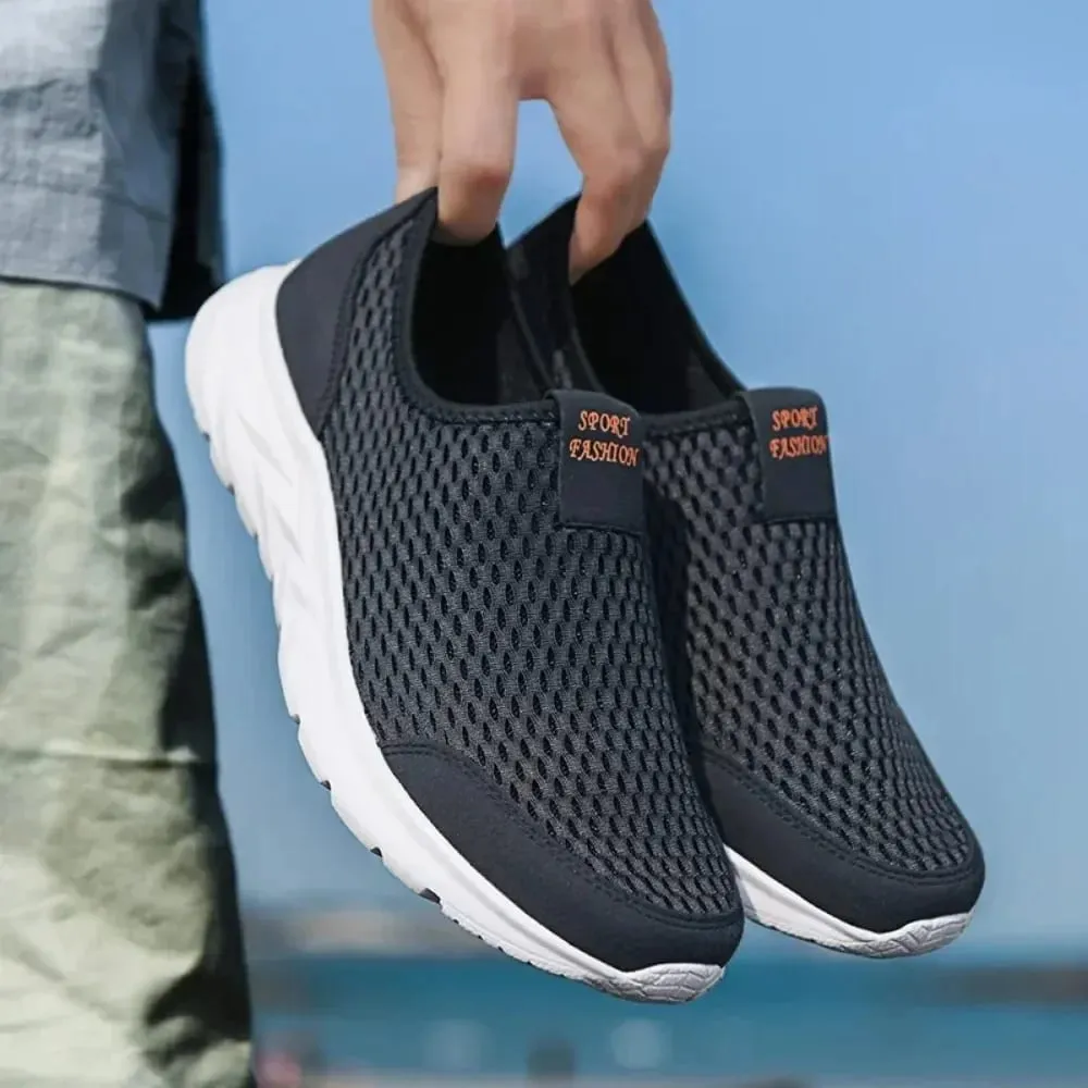 2026 Nya Skor Herr Loafers Lätt Promenad Andas Sommar Bekväma Fritidsskor Herr Sneakers Zapatillas Hombre Plus