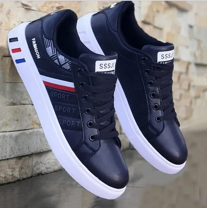 Fashion Sneakers Men Vulcanize Shoes Chunky Flat Comfortable Spring Autumn Platform Mens Shoes Sports Casual White Shoes 2025