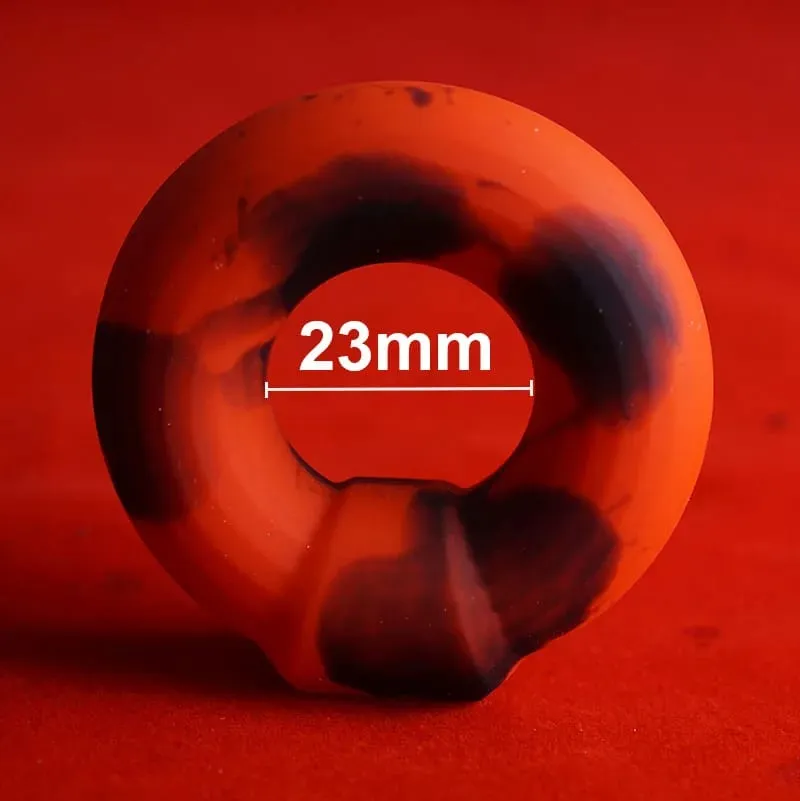 Delay Ejaculation Erection Penis Cock Ring Silicone Cockring Penisring Soft Ball Stretcher Stretching Sex Toys for Men — image 4