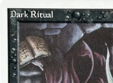 LK19 Cabal Ritual Cabal Therapy Abbattimento dei deboli Tutor demoniaco Oscurità Sigillo imperiale Carte proxy TCG di alta qualità (Nucleo nero)
