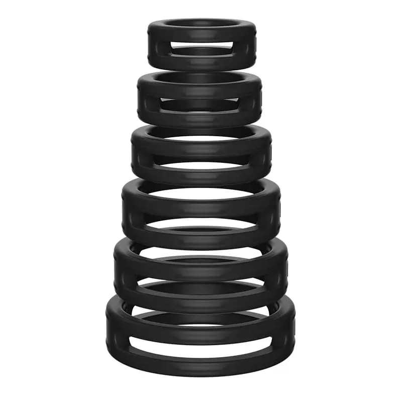 Soft Silicone Penis Cock Rings Male Delay Ejaculation Scrotum Testis Restraint Adult Games Sex Toys for Men Gay Reusable