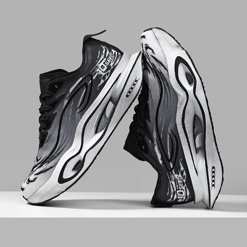 Comfortable Marathon Men Running Shoes Carbon Board Speciality Sports Breathable Lightweight Women's Athletic Sneakers Autumn