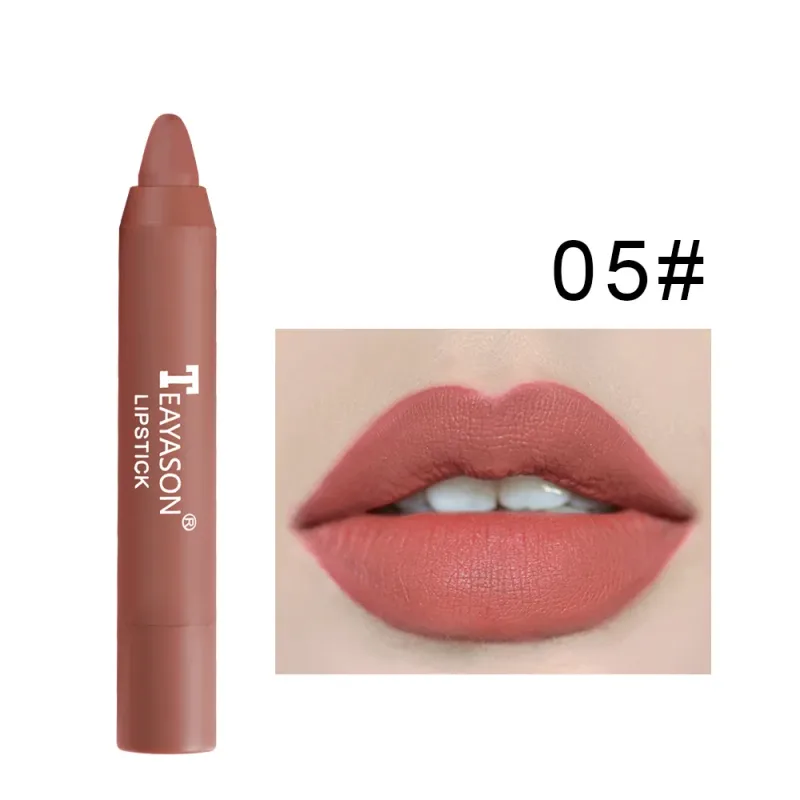 Matte Lipstick Easy Coloring Non-Stick Cup Long-Lasting Comfortable Wear Lip Makeup for Women — image 10