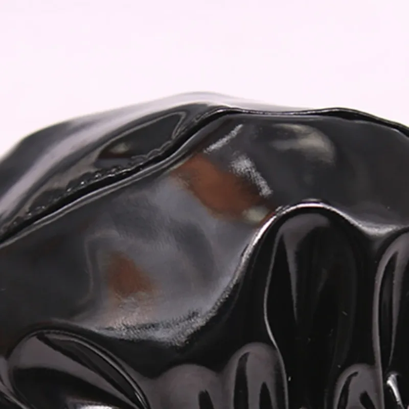 Seksi Erkek PVC Parlak U Dışbükey Kese Külot Alçak G-string Lateks Yağ Kasvetli Seksi Tanga Carapace U Bulge Iç Çamaşırı