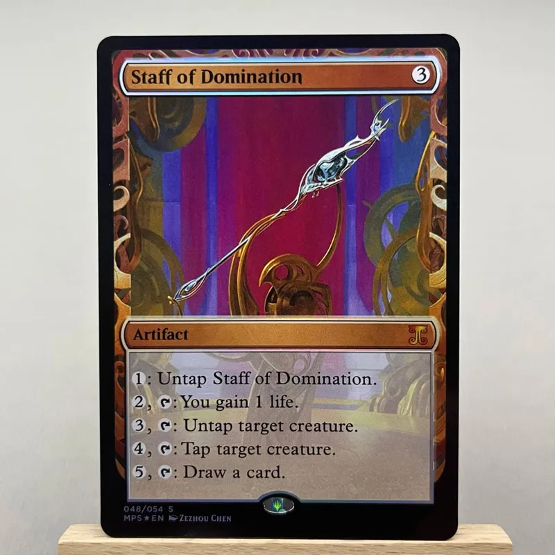 MPS FOIL2-01 TCG Cards for Home Play Proxy Sol Ring Mana Crypt Mox Opal the Mana Vault Chrome Mox Sword of — image 29