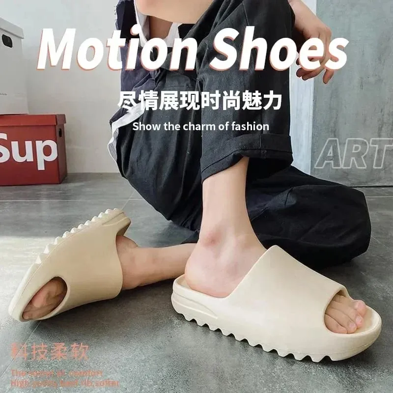 2025 Hot sales Coconut Slippers Cloud Thick-soled Sandals Summer Fashion Soft Bottom Beach Men Slippers Women's SandalsSlides — image 3