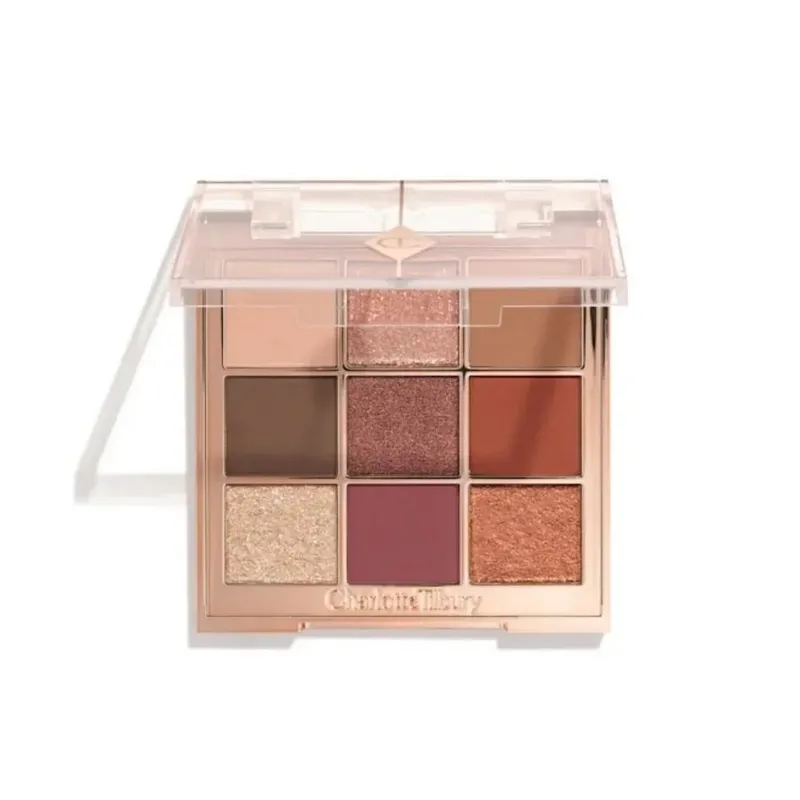 Charlotte Tilbury Eye Shadow Disk Love 2-Colors Powder Blusher Star Pink Powder Blusher Highlight 6-colors Super Nudes Easy Eye