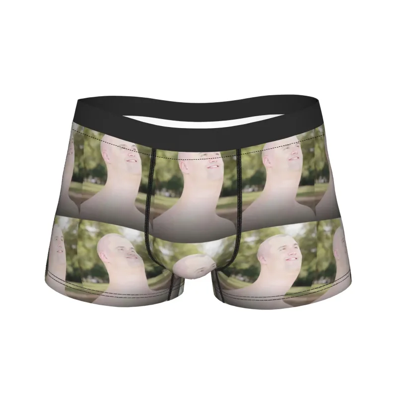 Charlie Kirk Meme Boxershorts Pouch Underkläder Högkvalitativ Customs Shorts Trosor Nyhet Herr Trosor Plus Size 2XL