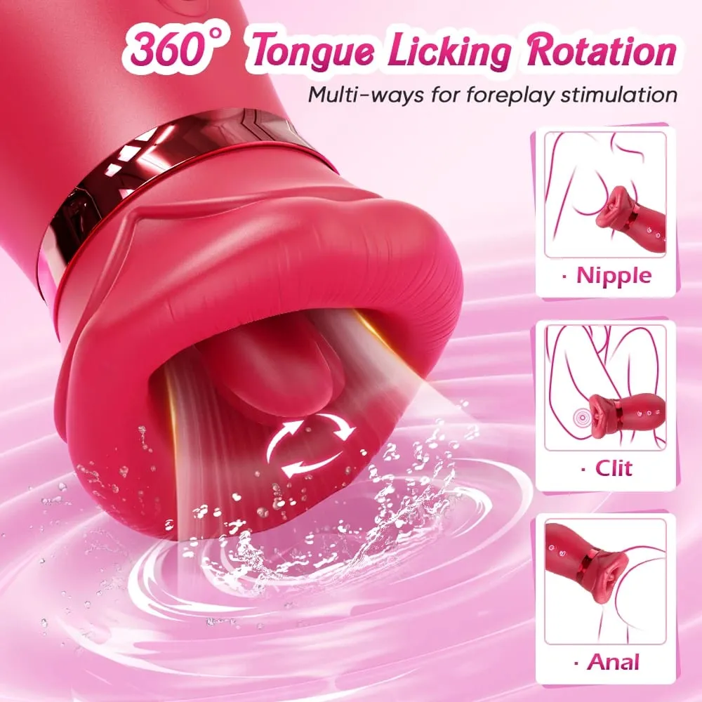 Lưỡi Uốn Máy Rung Nữ Hút Chân Không Hút Âm Vật Máy Kích Thích Nữ Masturbator Núm Vú Clit Hút Đồ Chơi Tình Dục Cho Nữ
