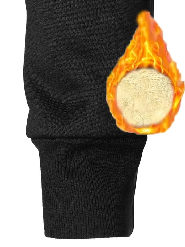 Kasjmier ronde hals heren winter dikke kasjmier onder een warme kasjmier