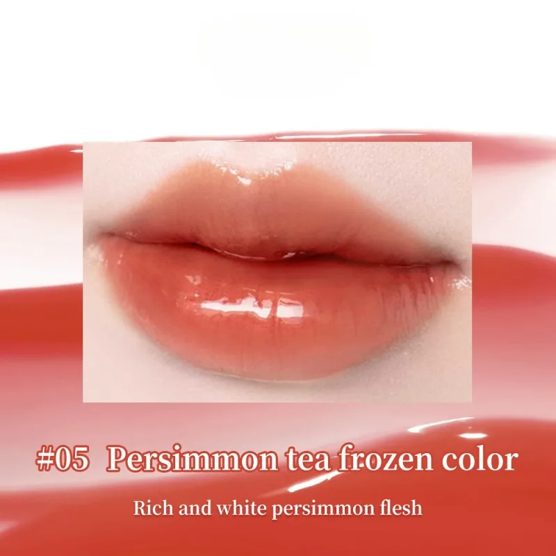 Ginger Candy-shaped Lip Gloss with A Moist and Nourishing Texture Long-lasting and Vivid Color A Cute Lip Gloss.