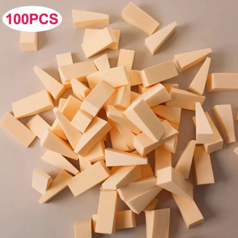Latex Triangular Sponge Puff Dry Wet Use Makeup Sponge Face Foundation Concealer BB Cream Powder Smearing Puffs Cosmetic Tools