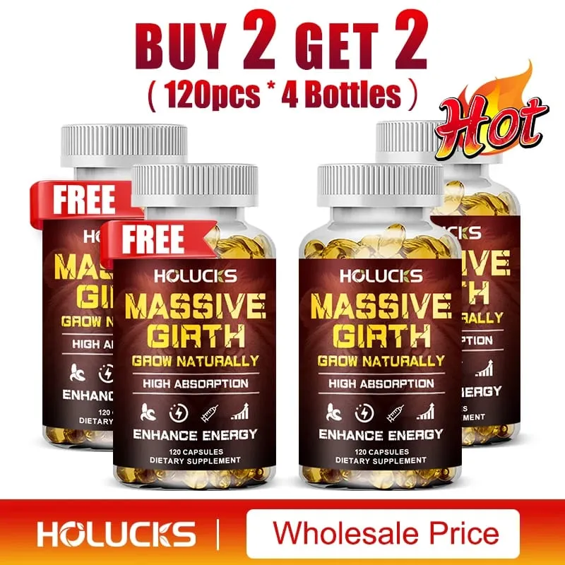 Men's Health Supplement Capsules Enhances Performance & Energy for Stamina Muscle Strength Booster