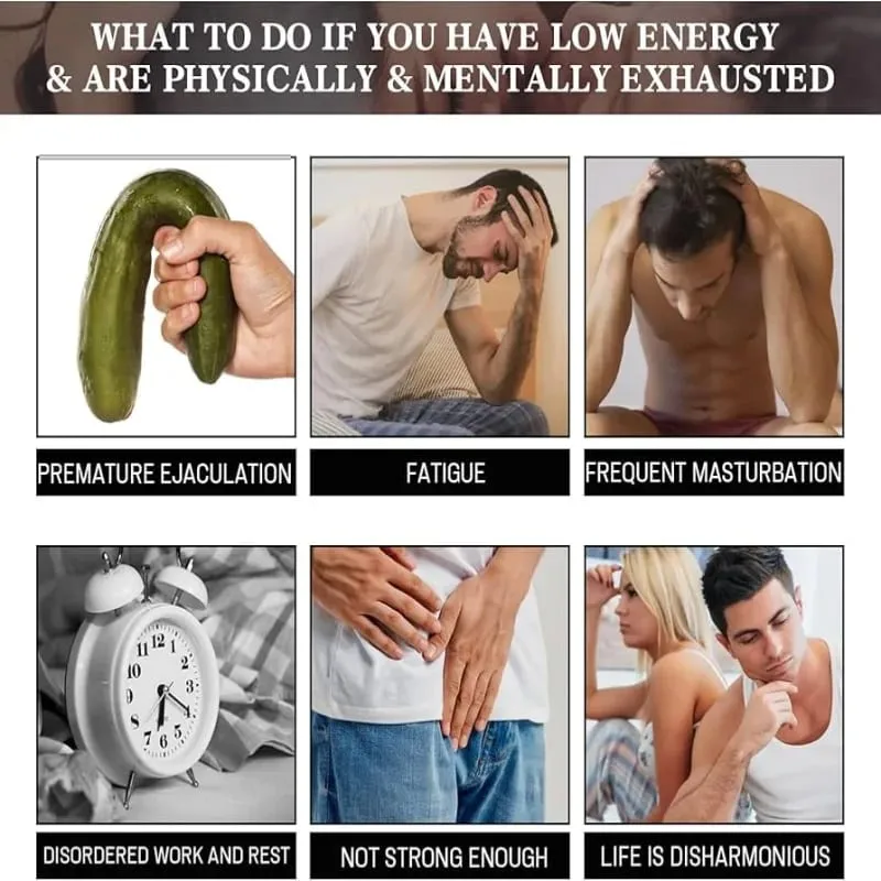 Energy Boost with Epimedium Extract & Ginseng - Promotes Strength & Confidence -Men's Daily Herbal Enhanging Supplement — image 5